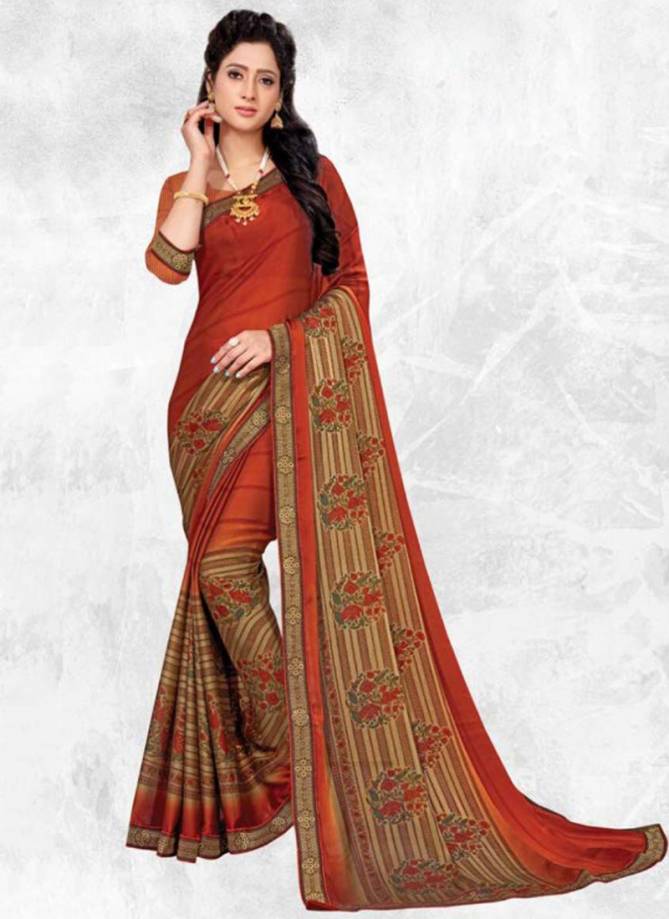 Sulakshmi Suhana Latest Festive Regular Wear Designer Exclusive Digital Printed Chiffon Saree Collection 